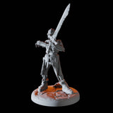 Two Shambling Skeletons Miniature for Dungeons and Dragons, Pathfinder or other TTRPGs