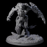 Two Striding Bone Colossi Miniature for Dungeons and Dragons, Pathfinder or other TTRPGs