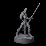 Two Strong Githyanki Corsairs Miniature for Dungeons and Dragons, Pathfinder or other TTRPGs
