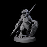 Two Stupid Armoured Kobolds Miniature for Dungeons and Dragons, Pathfinder or other TTRPGs