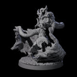 Two Twisted Star Spawn Seers Miniature for Dungeons and Dragons, Pathfinder or other TTRPGs