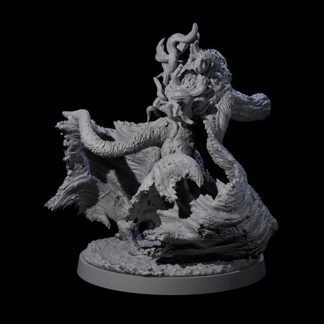 Two Twisted Star Spawn Seers Miniature for Dungeons and Dragons, Pathfinder or other TTRPGs