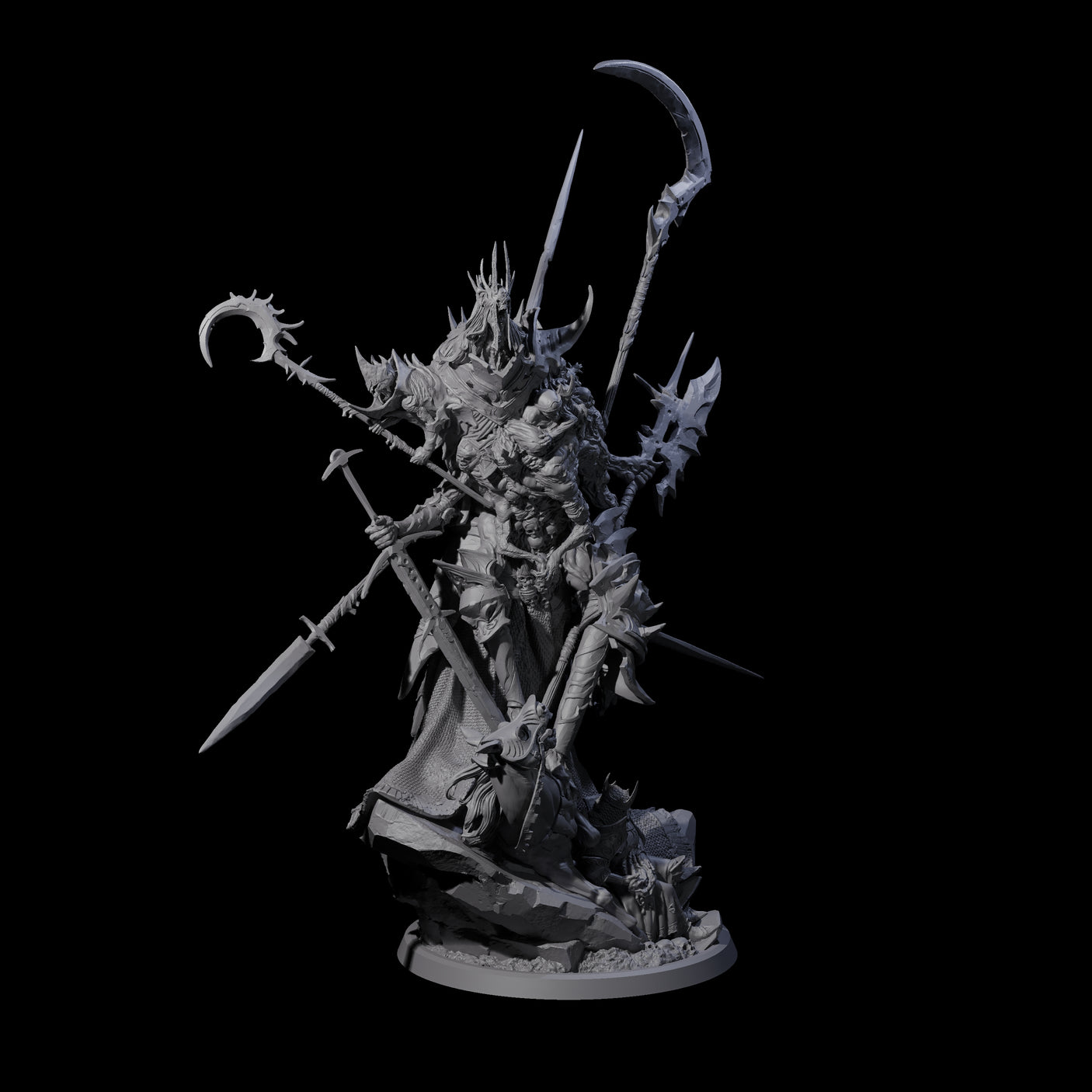 Ultimate Eldritch Lich Miniature for Dungeons and Dragons, Pathfinder or other TTRPGs