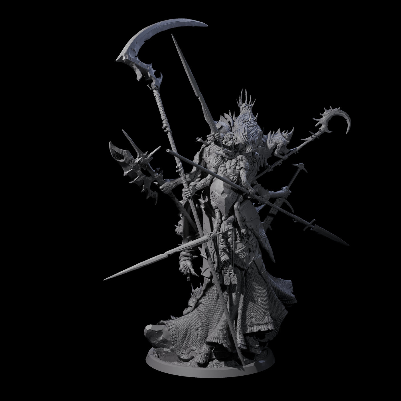 Ultimate Eldritch Lich Miniature for Dungeons and Dragons, Pathfinder or other TTRPGs
