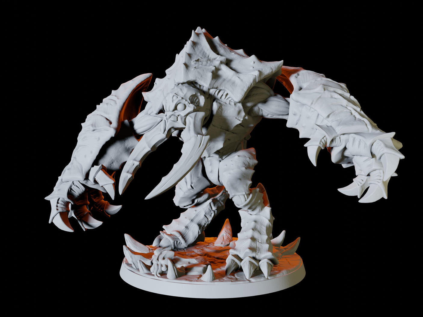 Umber Hulk Miniature for Dungeons and Dragons, Pathfinder or other TTRPGs