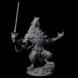 Uncontrolable Werewolf A Miniature for Dungeons and Dragons, Pathfinder or other TTRPGs