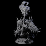 Uncontrolable Werewolf B Miniature for Dungeons and Dragons, Pathfinder or other TTRPGs