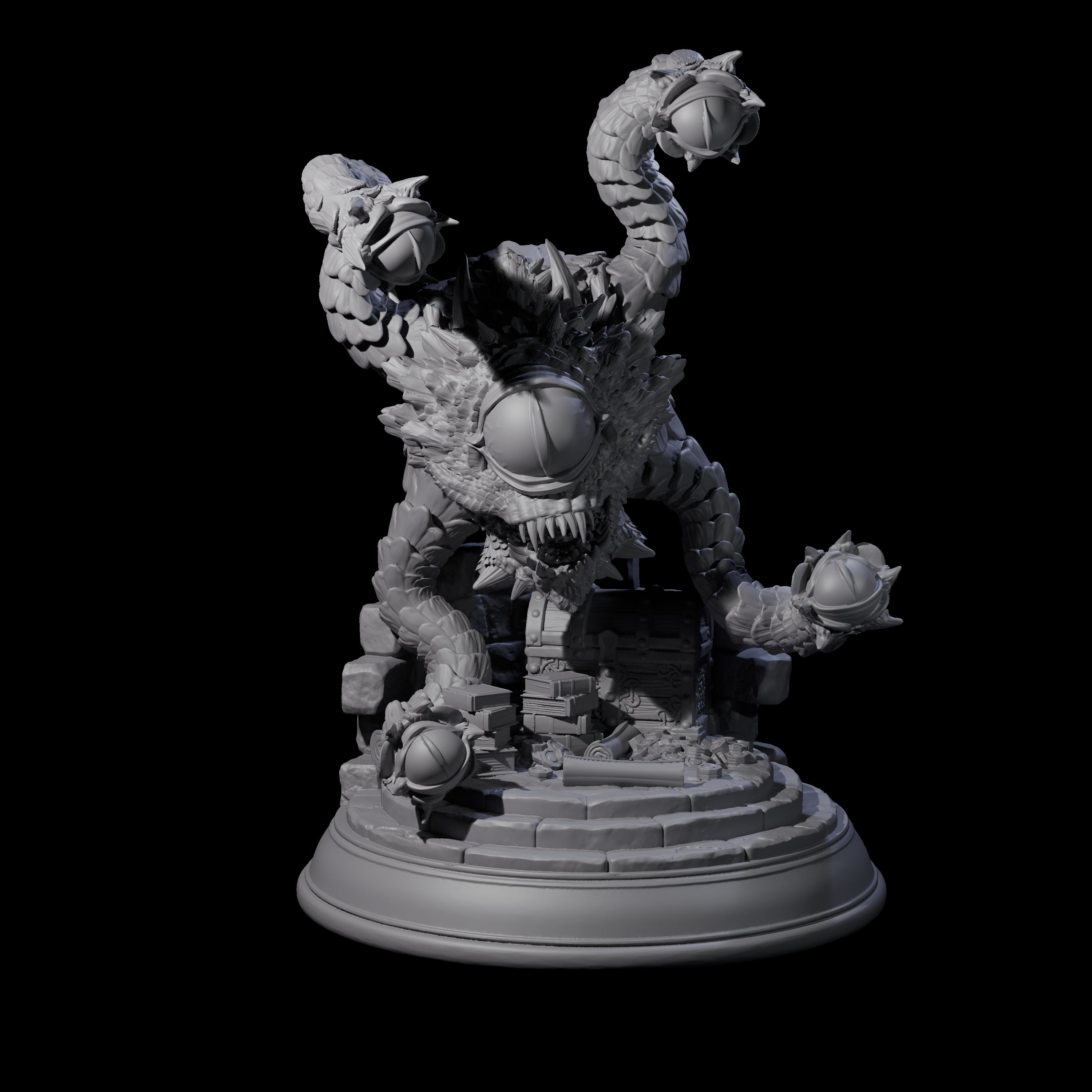 Uncontrollable Spectator Miniature for Dungeons and Dragons, Pathfinder or other TTRPGs