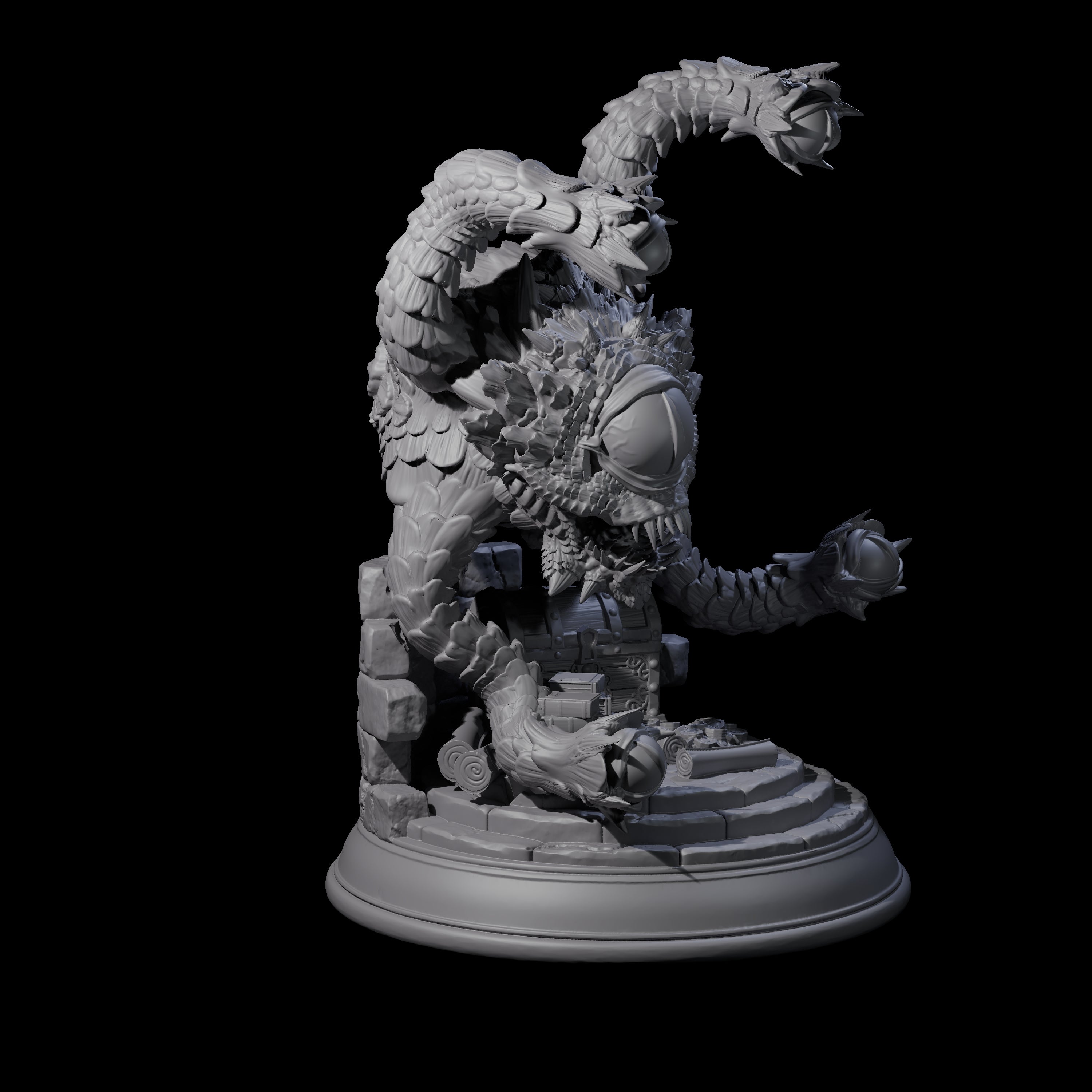 Uncontrollable Spectator Miniature for Dungeons and Dragons, Pathfinder or other TTRPGs