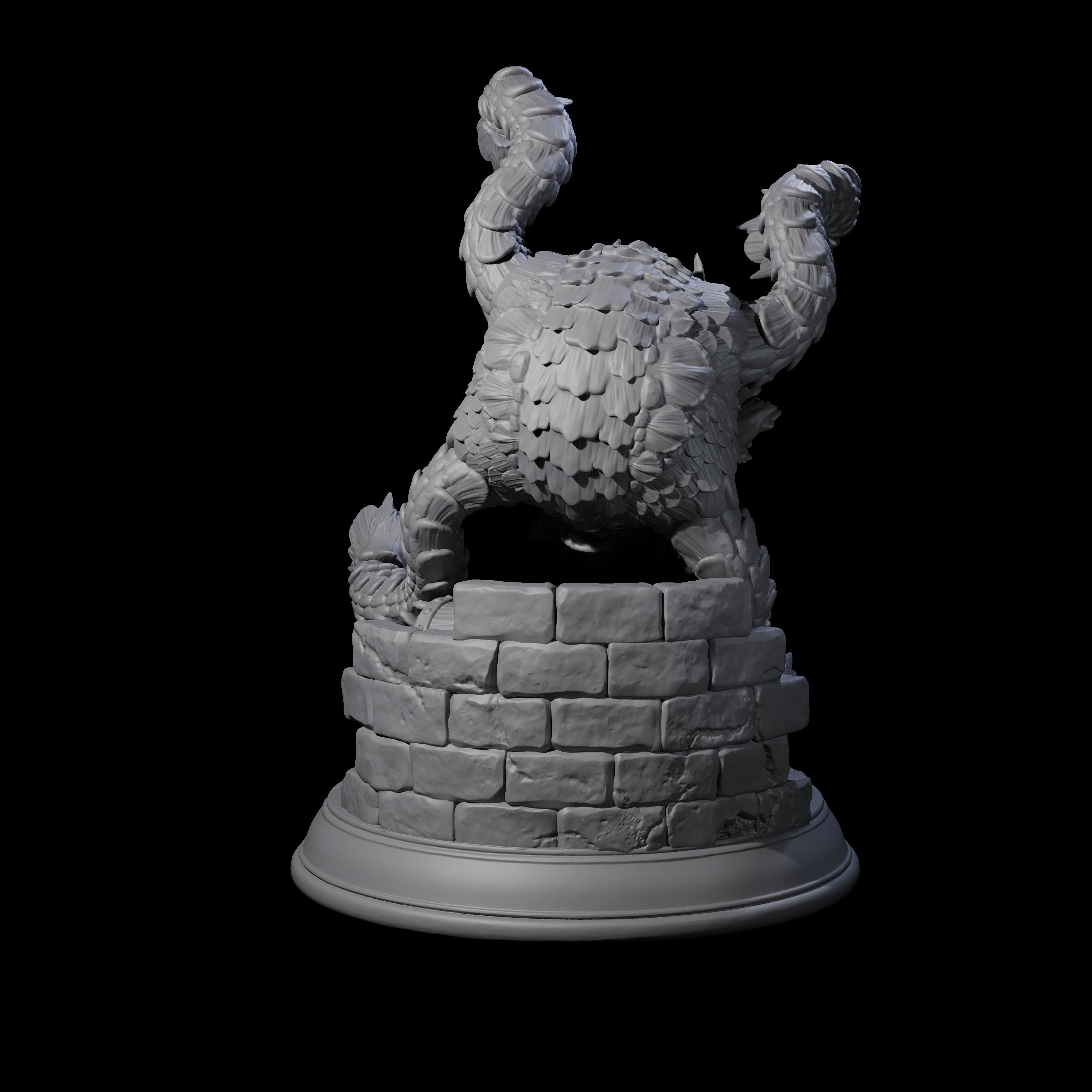 Uncontrollable Spectator Miniature for Dungeons and Dragons, Pathfinder or other TTRPGs