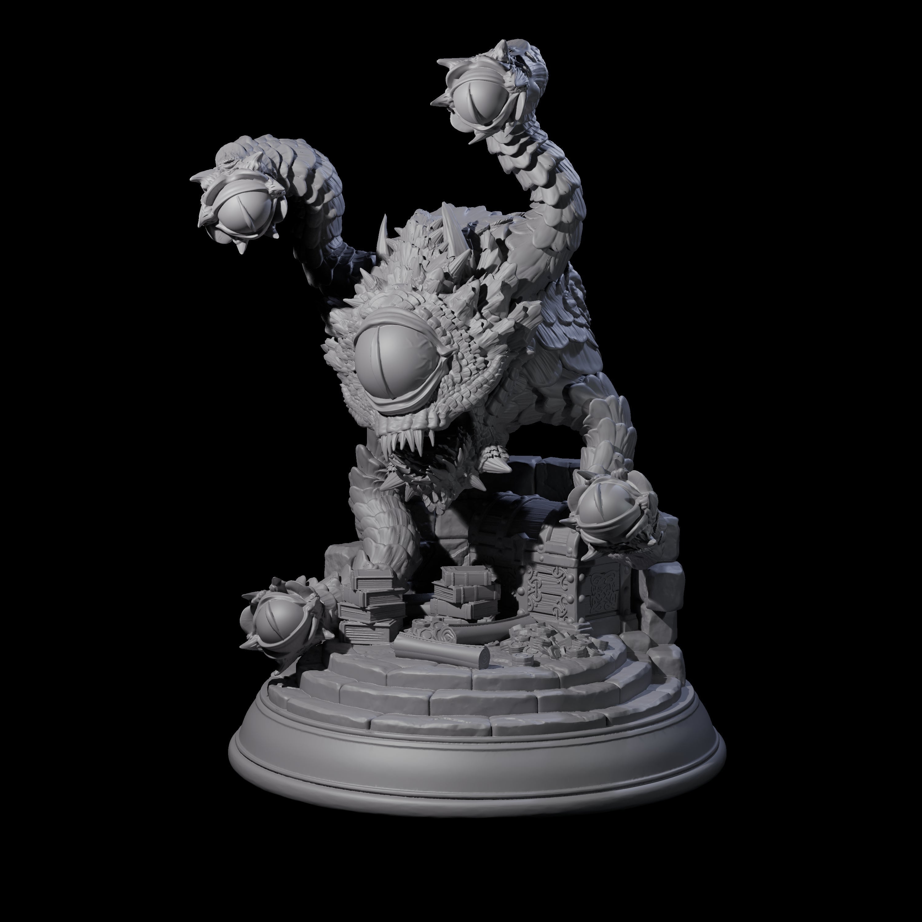 Uncontrollable Spectator Miniature for Dungeons and Dragons, Pathfinder or other TTRPGs