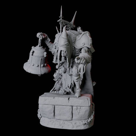 Undead Cultist B Miniature for Dungeons and Dragons, Pathfinder or other TTRPGs
