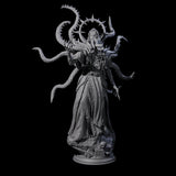 Undead Mind Flayer Miniature for Dungeons and Dragons, Pathfinder or other TTRPGs