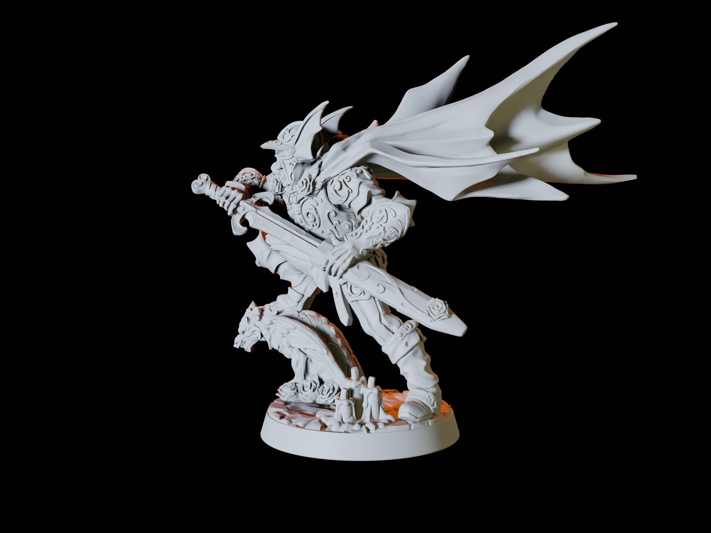 Undead Skeleton Warrior Miniature for Dungeons and Dragons, Pathfinder or other TTRPGs