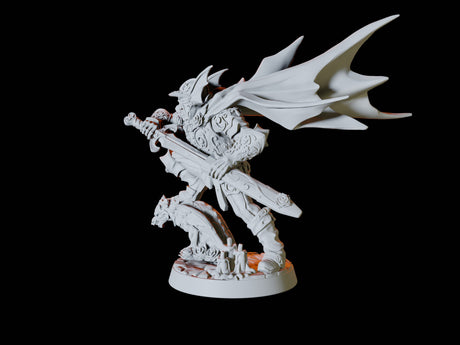 Undead Skeleton Warrior Miniature for Dungeons and Dragons, Pathfinder or other TTRPGs