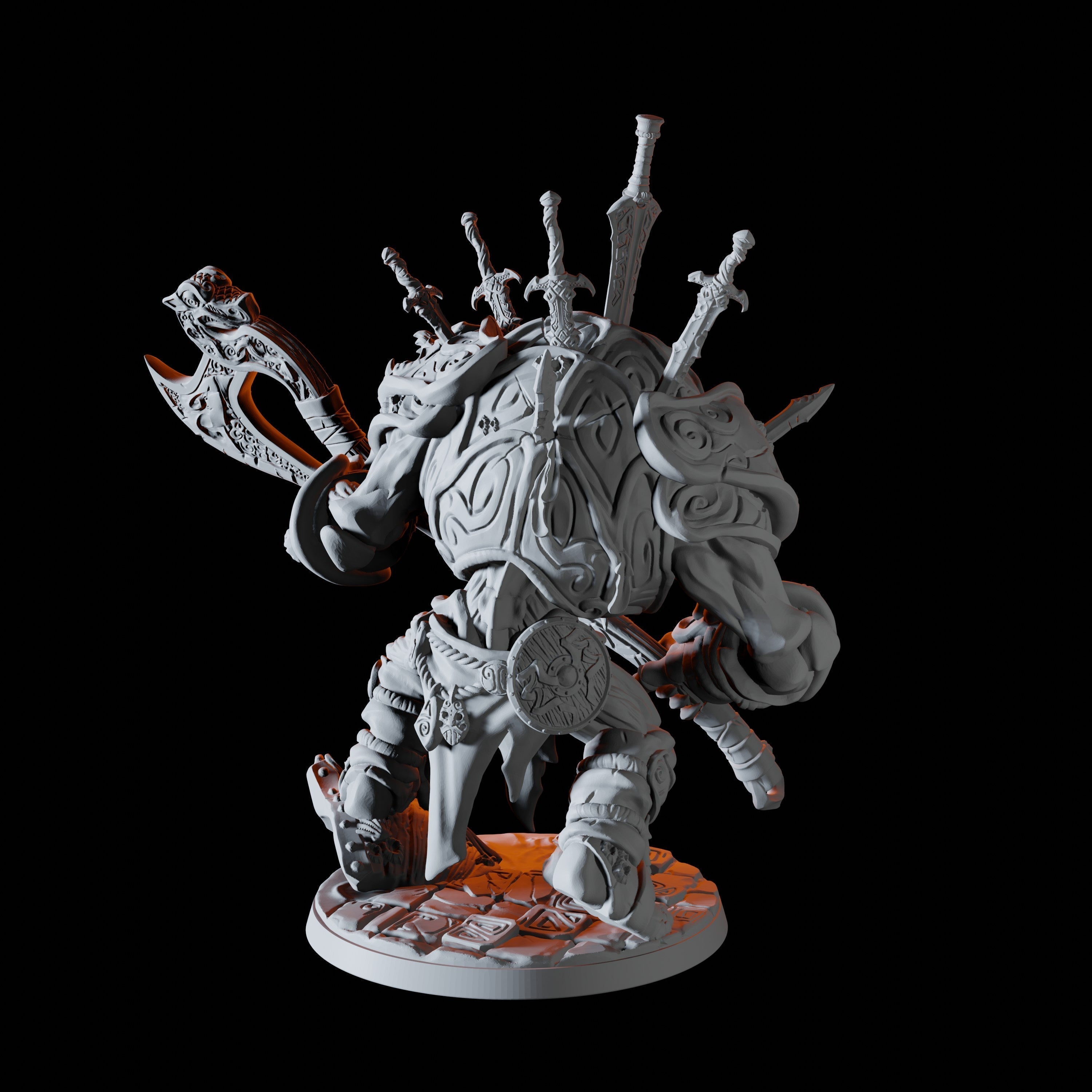 Undead Troll Miniature for Dungeons and Dragons - Myth Forged