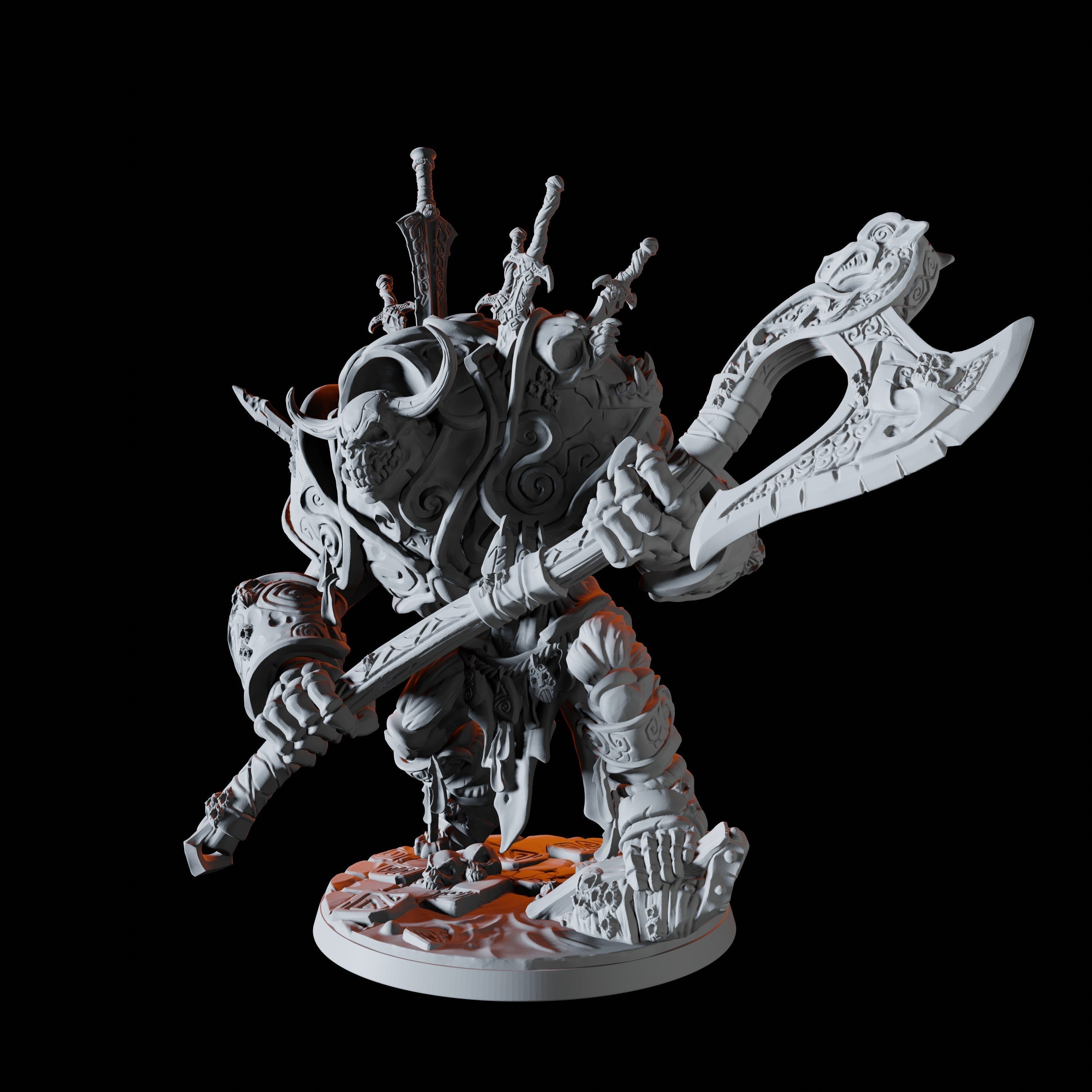 Undead Troll Miniature for Dungeons and Dragons - Myth Forged