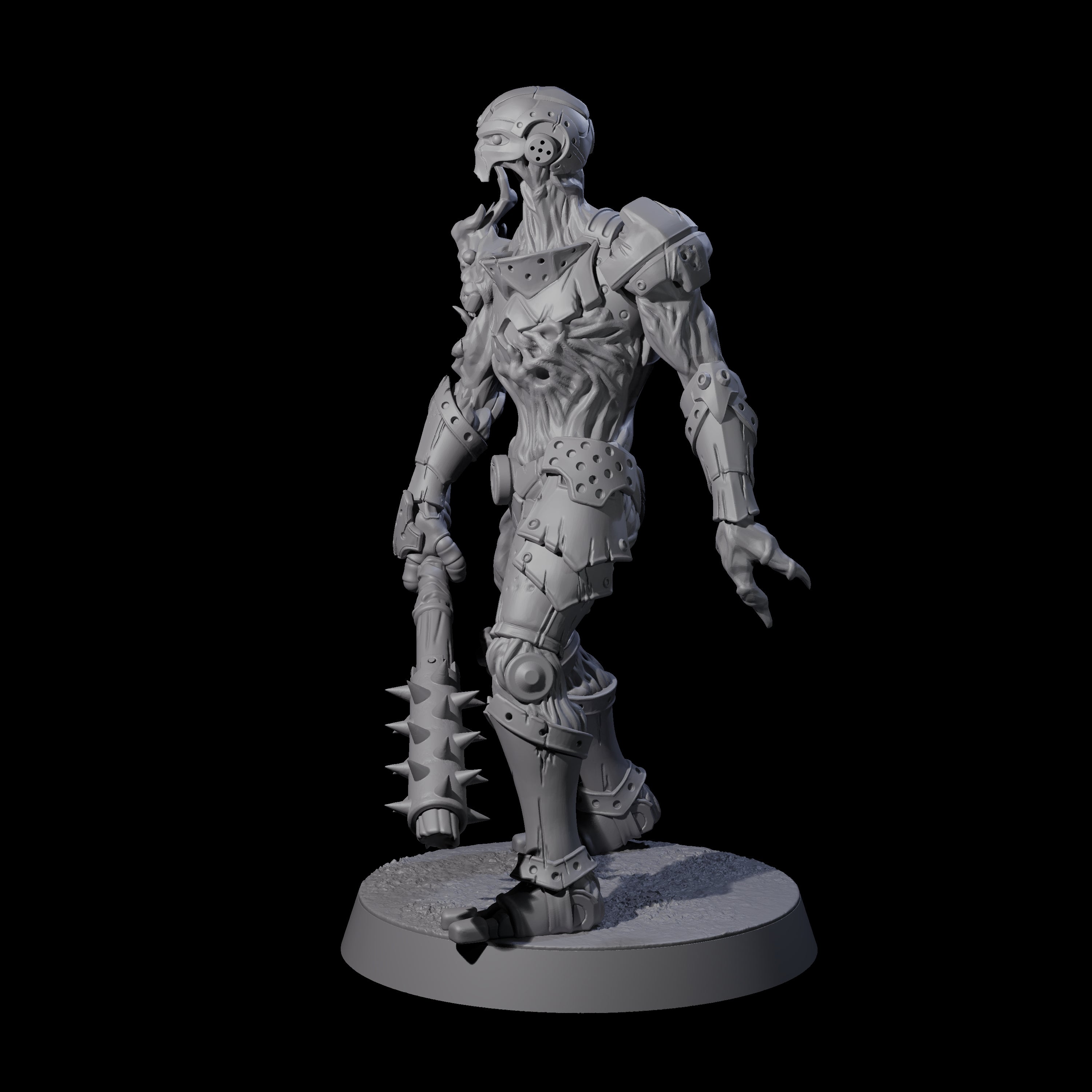 Unearthed Warforged Outcast A Miniature for Dungeons and Dragons, Pathfinder or other TTRPGs