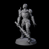 Unearthed Warforged Outcast A Miniature for Dungeons and Dragons, Pathfinder or other TTRPGs