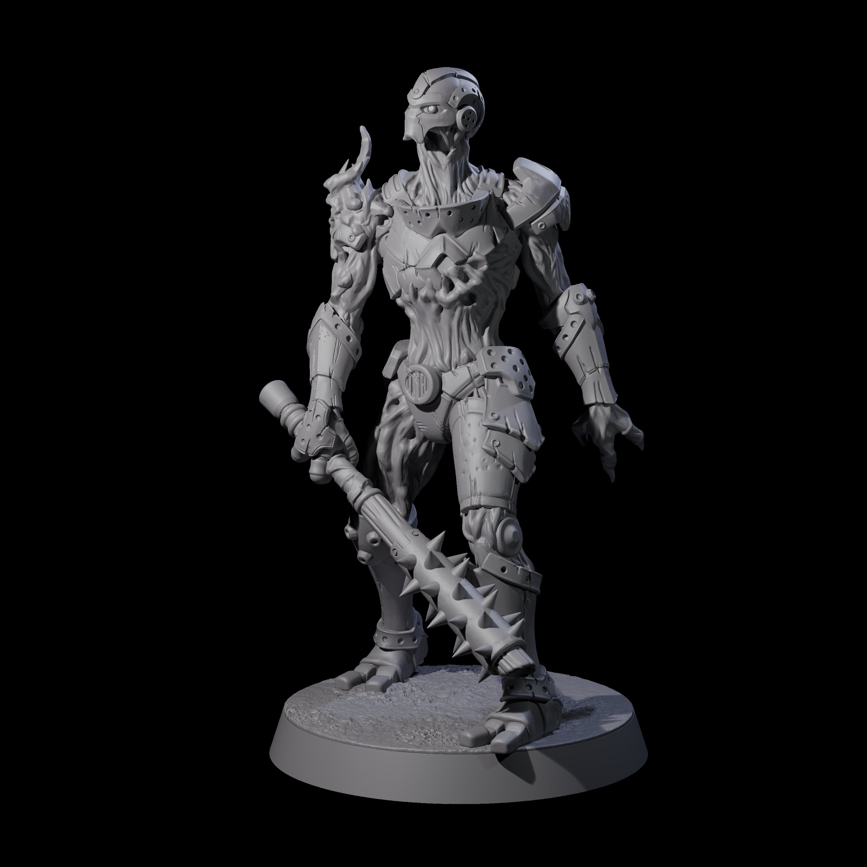 Unearthed Warforged Outcast A Miniature for Dungeons and Dragons, Pathfinder or other TTRPGs