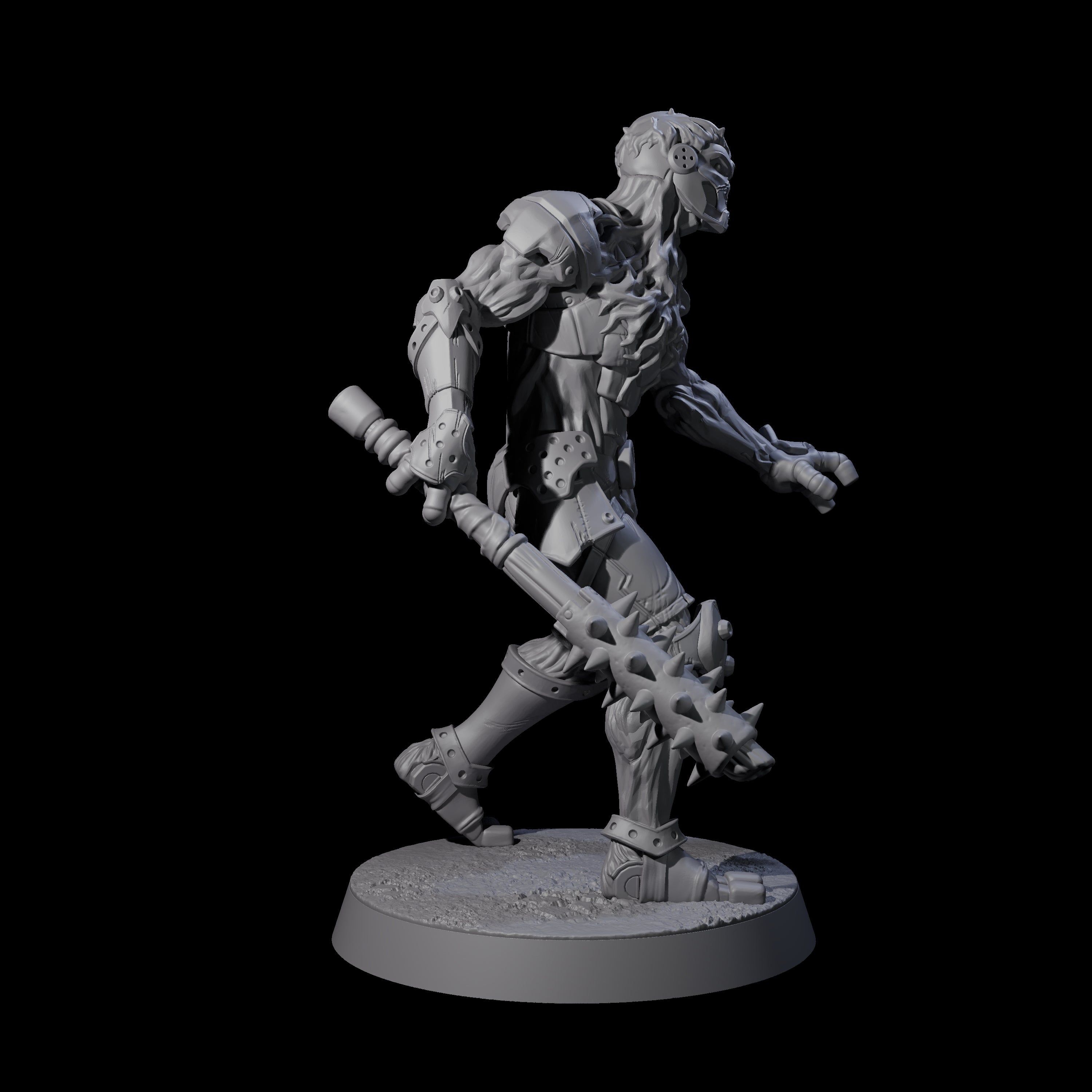 Unearthed Warforged Outcast B Miniature for Dungeons and Dragons, Pathfinder or other TTRPGs