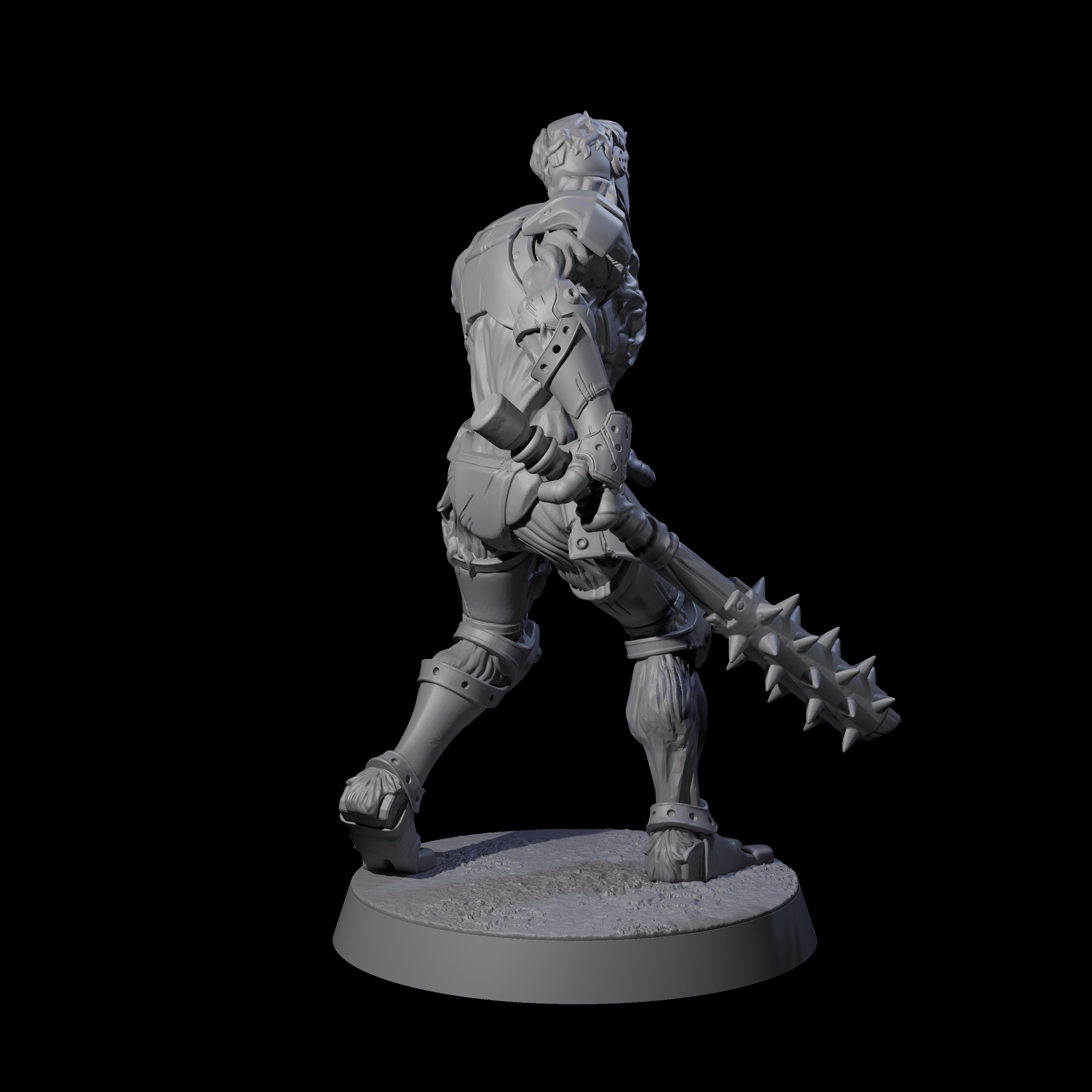 Unearthed Warforged Outcast B Miniature for Dungeons and Dragons, Pathfinder or other TTRPGs