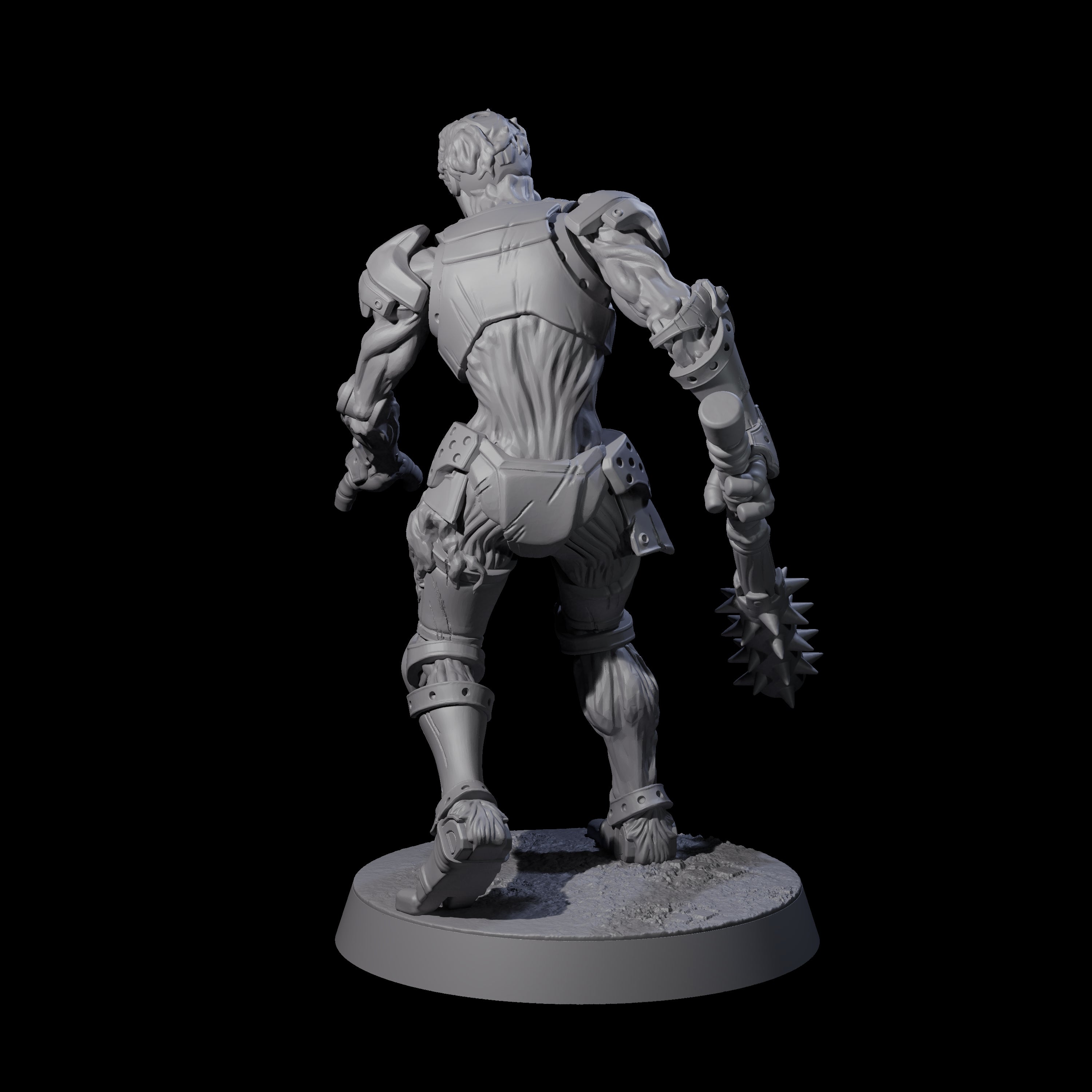 Unearthed Warforged Outcast B Miniature for Dungeons and Dragons, Pathfinder or other TTRPGs