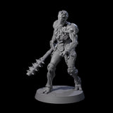 Unearthed Warforged Outcast B Miniature for Dungeons and Dragons, Pathfinder or other TTRPGs