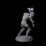 Unearthed Warforged Outcast D Miniature for Dungeons and Dragons, Pathfinder or other TTRPGs