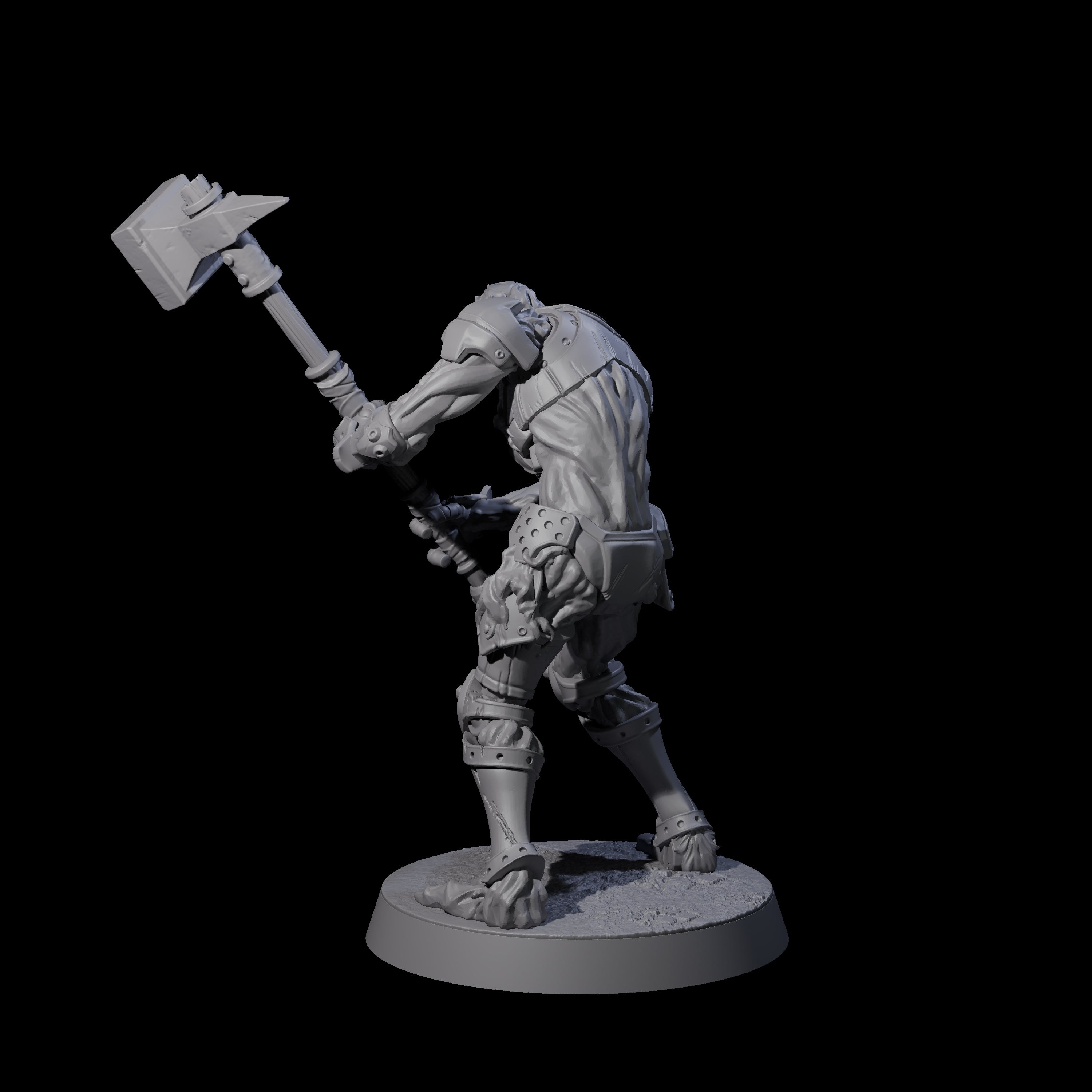 Unearthed Warforged Outcast D Miniature for Dungeons and Dragons, Pathfinder or other TTRPGs