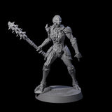 Unearthed Warforged Outcasts Miniature for Dungeons and Dragons, Pathfinder or other TTRPGs
