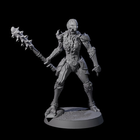 Unearthed Warforged Outcasts Miniature for Dungeons and Dragons, Pathfinder or other TTRPGs