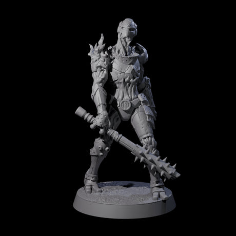 Unearthed Warforged Outcasts Miniature for Dungeons and Dragons, Pathfinder or other TTRPGs
