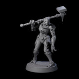 Unearthed Warforged Outcasts Miniature for Dungeons and Dragons, Pathfinder or other TTRPGs