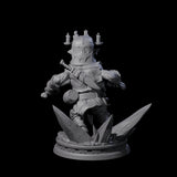 Unflappable Goblin Drummer Miniature for Dungeons and Dragons, Pathfinder or other TTRPGs