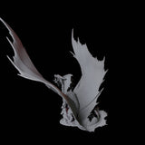 Unfurled Brass Dragon Miniature for Dungeons and Dragons, Pathfinder or other TTRPGs
