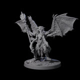 Unfurled Dragonborn Archmage Miniature for Dungeons and Dragons, Pathfinder or other TTRPGs