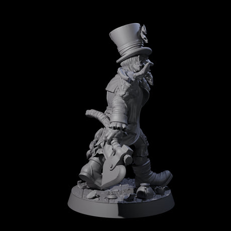 Unhinged Goblin Mad Hatter Miniature for Dungeons and Dragons, Pathfinder or other TTRPGs