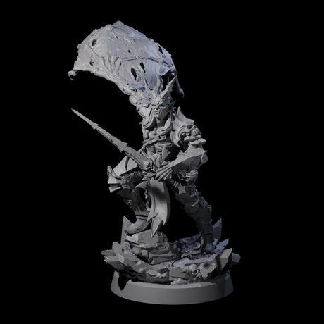 Unholy Half Winged Cambion A Miniature for Dungeons and Dragons, Pathfinder or other TTRPGs