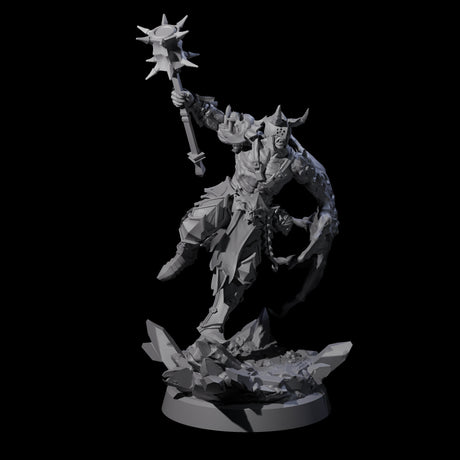 Unholy Half Winged Cambion B Miniature for Dungeons and Dragons, Pathfinder or other TTRPGs
