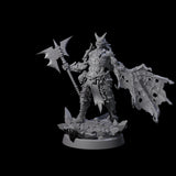 Unholy Half Winged Cambion C Miniature for Dungeons and Dragons, Pathfinder or other TTRPGs