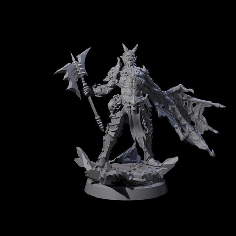 Unholy Half Winged Cambion C Miniature for Dungeons and Dragons, Pathfinder or other TTRPGs