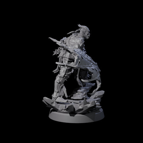 Unholy Half Winged Cambion D Miniature for Dungeons and Dragons, Pathfinder or other TTRPGs