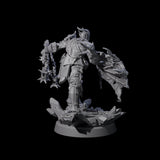 Unholy Half Winged Cambion D Miniature for Dungeons and Dragons, Pathfinder or other TTRPGs