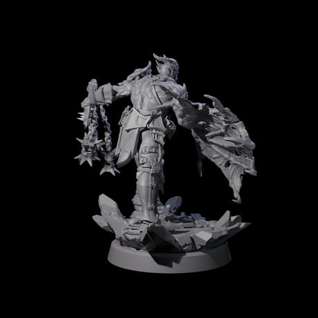Unholy Half Winged Cambion D Miniature for Dungeons and Dragons, Pathfinder or other TTRPGs