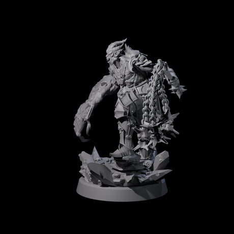 Unholy Half Winged Cambion D Miniature for Dungeons and Dragons, Pathfinder or other TTRPGs