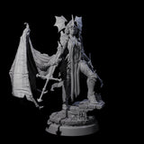 Unholy Nephilim Fighter A Miniature for Dungeons and Dragons, Pathfinder or other TTRPGs