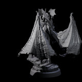 Unholy Nephilim Fighter A Miniature for Dungeons and Dragons, Pathfinder or other TTRPGs
