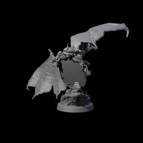 Unholy Nephilim Fighter B Miniature for Dungeons and Dragons, Pathfinder or other TTRPGs