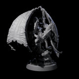 Unholy Nephilim Fighter D Miniature for Dungeons and Dragons, Pathfinder or other TTRPGs